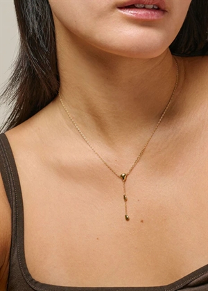 Talia necklace Forgyldt Enamel 